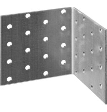 ЗУБР УКР-2.0, 80 x 80 x 80 x 2 мм, цинк, равносторонний крепежный уголок (310206-080-080)