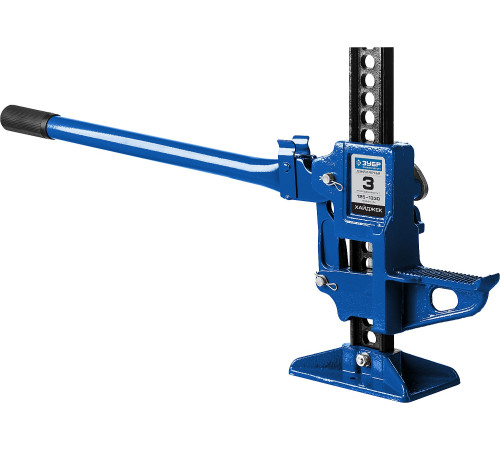 ЗУБР Хай-джек, 3 т, 125 - 1330 мм, реечный механический домкрат, Профессионал (43045-3-135) купить  в Сочи