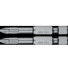 KRAFTOOL X-Drive PH2, 50 мм, 2 шт, торсионные биты (26121-2-50-2) KRAFTOOL X-Drive PH2, 50 мм, 2 шт, торсионные биты (26121-2-50-2)