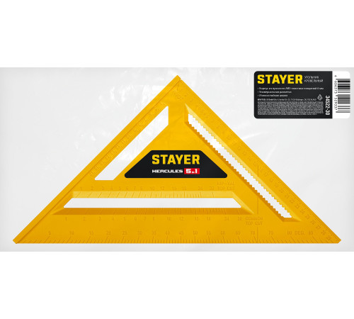 STAYER 305 мм, 5-в-1, универсальный кровельный пластиковый угольник (34522-30) купить  в Сочи