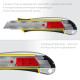 STAYER KSM-18A, 18 мм, металлический нож с автостопом, Professional (09143) купить в Сочи