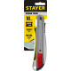 STAYER KSM-18A, 18 мм, металлический нож с автостопом, Professional (09143) купить в Сочи