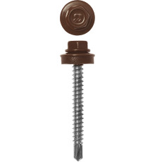 ЗУБР СКД 8017, 35 х 4.8 мм, шок.-коричн., 380 шт, кровельный саморез, Профессионал (4-300315-48-035-8017)