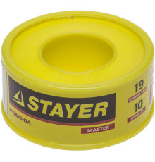 STAYER 0.075 мм х 19 мм х 10 м, 0.40 г/см3, ФУМ лента (12360-19-040)