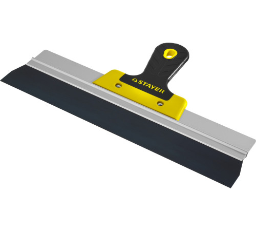 STAYER PROFlat, 350 мм, усиленная алюминиевая направляющая, двухкомпонентная ручка, анодированный, фасадный шпатель, Professional (10045-35) купить  в Сочи
