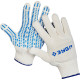 ЗУБР ПРОТЕКТОР L-XL, х/б перчатки с мягким ПВХ-гель ″протектор″, увеличенная площадь покрытия, 10 класс, Профессионал (11452-XL) купить  в Сочи