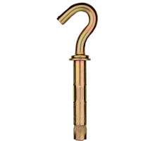 ЗУБР 8 х 40 мм, 60 шт, анкерный болт с крюком, Профессионал (302372-08-040)