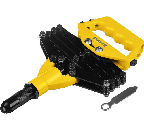 STAYER PRO-FIX, 3.2 - 6.4 мм, рычажно-складной заклепочник, Professional (3115) купить  в Сочи