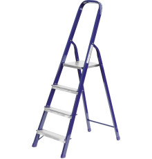 СИБИН 4 ступени, 82 см, стальная стремянка (38803-04)