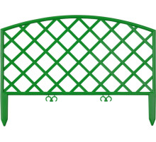 GRINDA Плетень, 24 х 320 см, зеленый, 7 секций, декоративный забор (422207-G)
