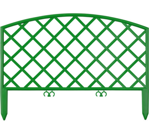 GRINDA Плетень, 24 х 320 см, зеленый, 7 секций, декоративный забор (422207-G) купить  в Сочи
