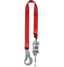 ЗУБР СЛА-1 карабины из оцинкованной стали, длина - 1.42м, разрывной ленточный амортизатор, одноплечный строп (11586)