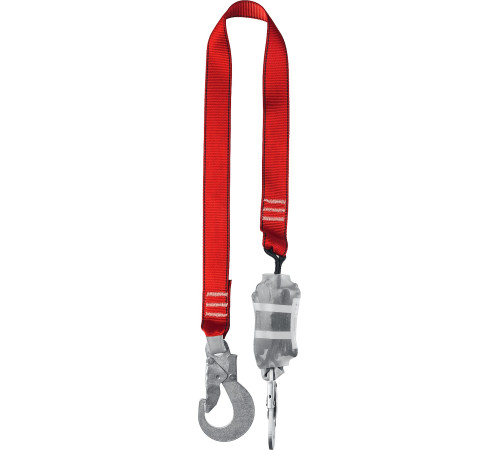 ЗУБР СЛА-1 карабины из оцинкованной стали, длина - 1.42м, разрывной ленточный амортизатор, одноплечный строп (11586) купить  в Сочи