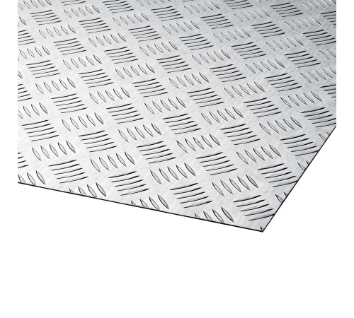 ЗУБР Квинтет, 600 х 1200 х 1.5 мм, алюминиевый рифленый лист, Профессионал (53830) купить  в Сочи