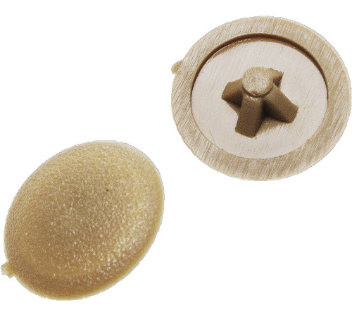 ЗУБР шлиц №2, цвет сосна, 40 шт, декоративная заглушка под шуруп (4-308156-4) купить  в Сочи