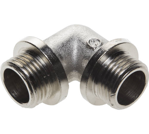 GENERAL FITTINGS штуцер/штуцер, 1/2″, никель, уголок с упором (51072-S/S-1/2) купить  в Сочи