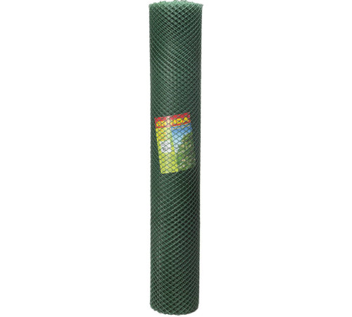 GRINDA 1.63 x 15 м, ячейка 18 х 18 мм, цвет хаки, садовая решетка (422277) купить  в Сочи