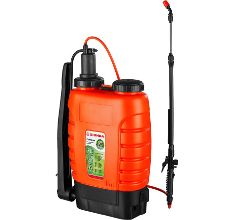 GRINDA KS-15, 15 л, с телескопическим удлинителем, ранцевый опрыскиватель (425216) купить  в Сочи