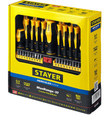 STAYER Hercules-Pro-37, 37 предм., набор отверток с насадками (25312-H37)