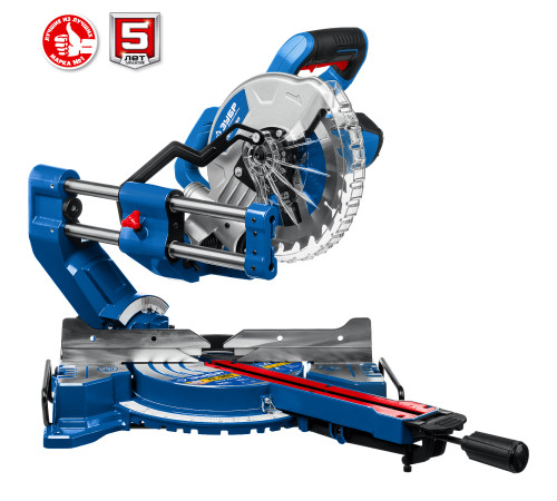 ЗУБР Профессионал ППТ-216-П пила торцовочная с протяжкой, d 216 х 30 мм, 1800 Вт купить  в Сочи