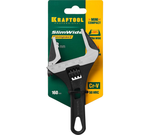 KRAFTOOL SlimWide Compact, 160/44 мм, разводной ключ (27266-25) купить в Сочи KRAFTOOL SlimWide Compact, 160/44 мм, разводной ключ (27266-25) купить в Сочи