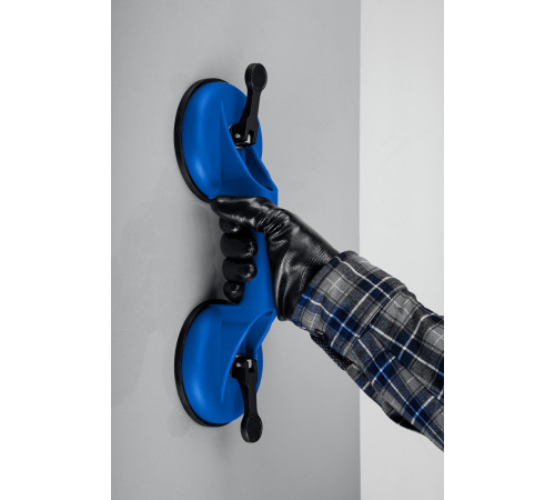 ЗУБР 80 кг, пластмассовый, двойной, стеклодомкрат на присоске, Профессионал (3372-2) купить  в Сочи