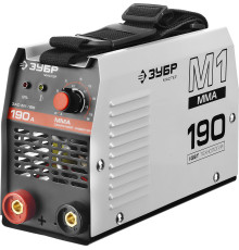 ЗУБР ММА, 190 А, MMA, сварочный аппарат инверторный, макс. электрод Ø 4.0 мм (ЗАС-М1-190)