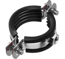 ЗУБР 1 1/4″, цинк, 8 шт, трубный хомут с гайкой (37850-40-45)