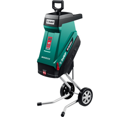 ЗУБР 2300 Вт, измельчитель садовый электрический (ЗИЭ-40-2300) купить  в Сочи