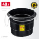 STAYER STRONG, 40 л, с канатными ручками, строительное пластиковое ведро (06085-40) купить в Сочи