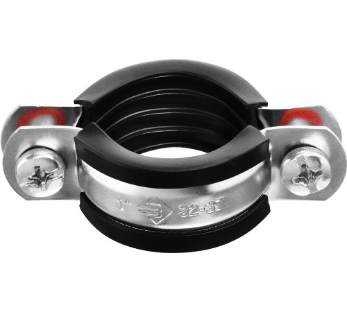 ЗУБР 1″, цинк, 9 шт, трубный хомут с гайкой (37850-32-37) купить  в Сочи