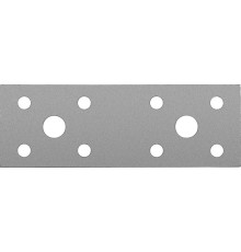 ЗУБР КП-2.5, 100 x 35 x 2.5 мм, цинк, крепежная пластина (31023-100)