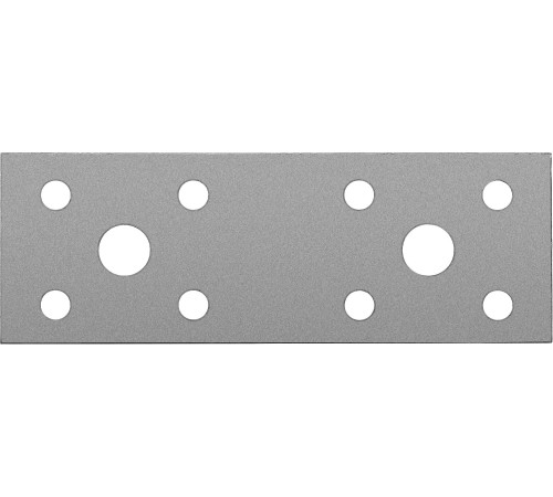 ЗУБР КП-2.5, 100 x 35 x 2.5 мм, цинк, крепежная пластина (31023-100) купить  в Сочи