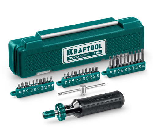 KRAFTOOL 1-10 Нм, динамометрическая отвертка (64037) купить  в Сочи
