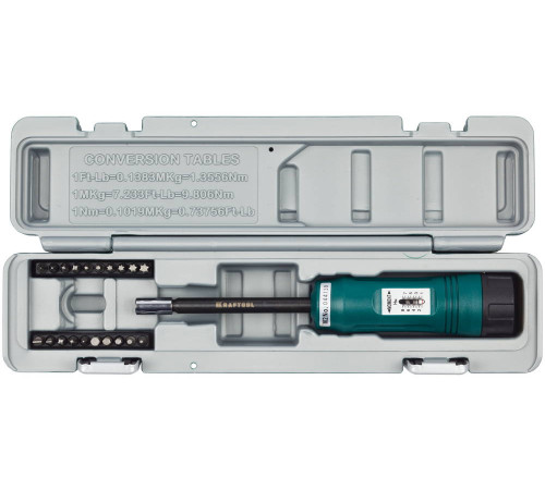 KRAFTOOL 1 - 8 Нм, динамометрическая отвертка (64030) купить  в Сочи