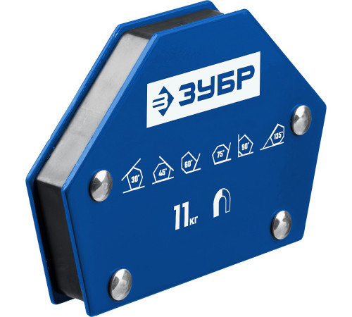 ЗУБР УМ-6, 11 кг, угольник магнитный для сварочных работ, Профессионал (40055-11) купить  в Сочи
