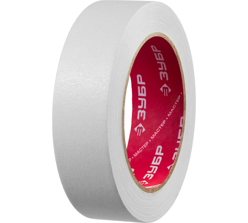 ЗУБР 30 мм х 50 м, креповая, малярная лента, МАСТЕР (12115-30) купить  в Сочи
