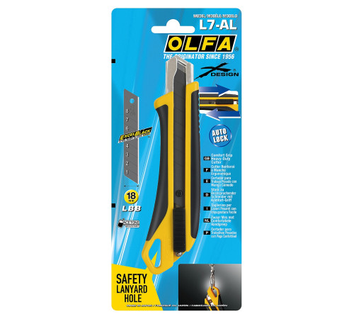 OLFA Autolock 18 мм, Нож (OL-L7-AL) купить в Сочи OLFA Autolock 18 мм, Нож (OL-L7-AL) купить в Сочи