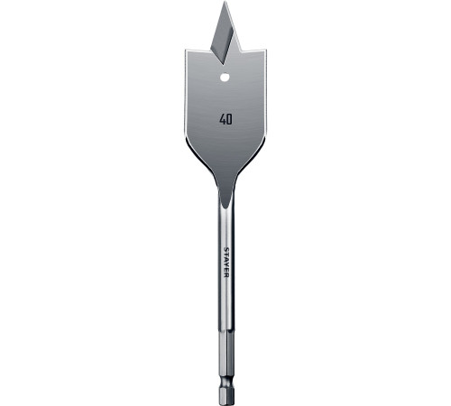 STAYER Flat, 40 x 152 мм, перовое, cверло по дереву (2950-40) купить  в Сочи