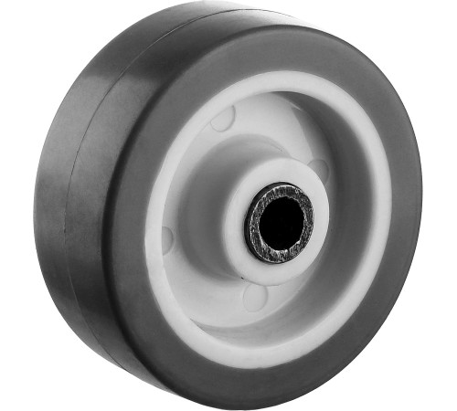 ЗУБР d 50 мм, г/п 40 кг, резина/полипропилен, термопластичное колесо, Профессионал (30946-50) купить  в Сочи