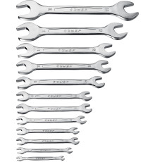 ЗУБР 12 шт, 6 - 32 мм, набор рожковых гаечных ключей, Профессионал (27011-H12)