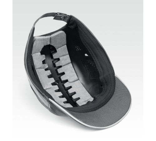 ЗУБР БИНОМ, серая, ударопрочный корпус, укороченный козырёк 55мм, размер от 54 до 59см, защитная каскетка, Профессионал (11097) купить  в Сочи