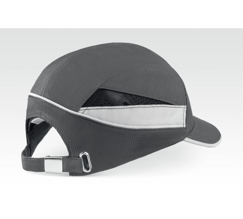 ЗУБР БИНОМ, серая, ударопрочный корпус, укороченный козырёк 55мм, размер от 54 до 59см, защитная каскетка, Профессионал (11097) купить  в Сочи