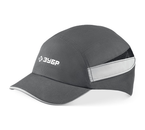 ЗУБР БИНОМ, серая, ударопрочный корпус, укороченный козырёк 55мм, размер от 54 до 59см, защитная каскетка, Профессионал (11097) купить  в Сочи