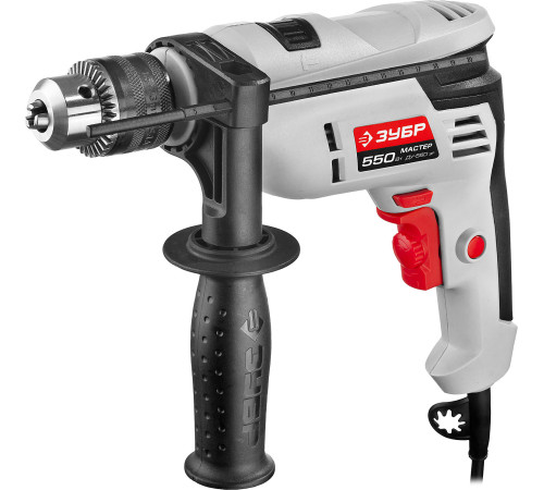ЗУБР 550 Вт, 13 мм, ударная дрель (ДУ-550 ЭР) купить  в Сочи