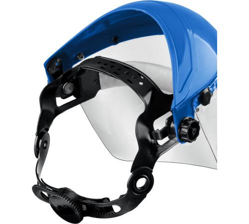 СИБИН экран 200 х 400 мм, поликарбонат 2 мм, с храповиком, защитный лицевой щиток (11086) купить  в Сочи