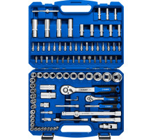 ЗУБР А-94, 94 предм., (1/2″ + 1/4″), универсальный набор инструмента, Профессионал (27635-H94)