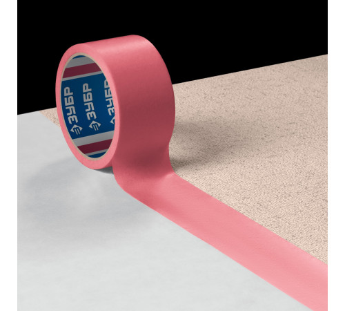 ЗУБР №200 24 мм х 25 м, для деликатных и недавно окрашенных поверхностей, малярная лента, Профессионал (12142-24) купить  в Сочи