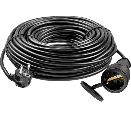 ЗУБР ПВС-315-Ш, ПВС, 3 х 1.5 мм2, 30 м, IP44, 3500 Вт, силовой удлинитель-шнур, Профессионал (55020-30) купить  в Сочи