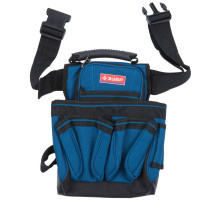 ЗУБР поясной подсумок с 7 карманами и держателем для молотка (38634)